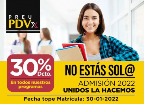 Convenio Preuniversitario Pedro de Valdivia.