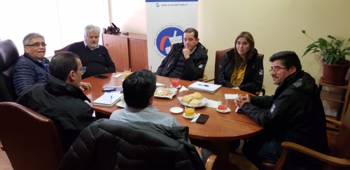 Reuni&oacute;n Directorio con Presidente del Sindicato N&deg;1