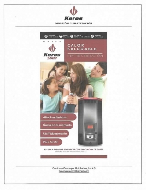 Convenio especial venta estufas