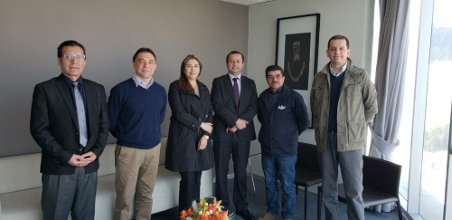 Reuni&oacute;n protocolar con Caja de Compensaci&oacute;n La Araucana