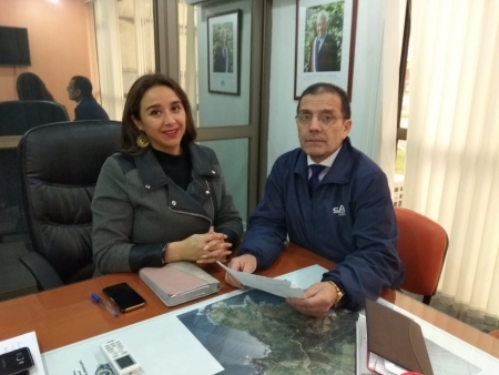 Reuni&oacute;n Secretario Sindicato 2 Cap Acero &ndash; Alcaldesa Sra. Katherine Torres Machuca