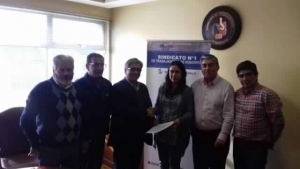 Reuni&oacute;n Sindicato 2 Cap Acero &ndash; Diputada Francesca Mu&ntilde;oz Gonzalez