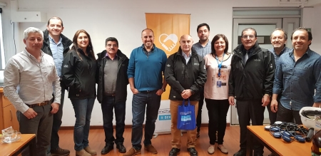 Presidente del Sindicato de Inchalam  y su directiva invita a nuestro Directorio