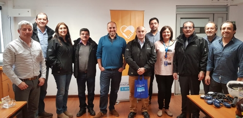 Presidente del Sindicato de Inchalam  y su directiva invita a nuestro Directorio