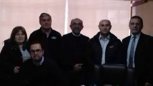 Reuni&oacute;n Sindicato 2 Cap Acero con Diputado Sr. Leonidas Romero Sa&eacute;z