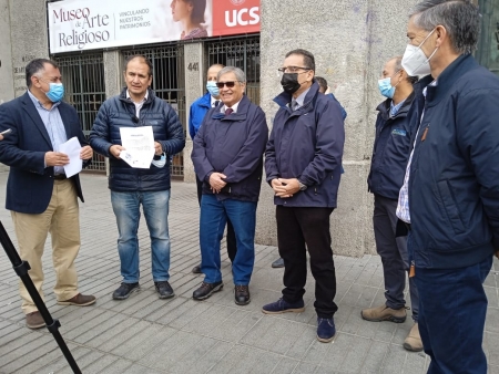 Participaci&oacute;n del Presidente Sr. FERNANDO ORELLANA JARA en distinta actividades conmemoraci&oacute;n 1&deg; de Mayo 2022