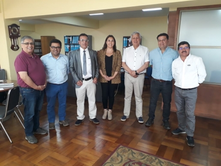 REUNI&Oacute;N SINDICATOS Y DIPUTADO GAST&Oacute;N SAAVEDRA CH.