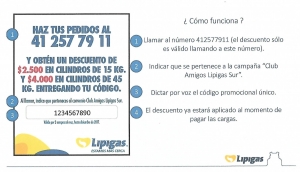 Convenio descuento LIPIGAS vigencia a&ntilde;o 2018